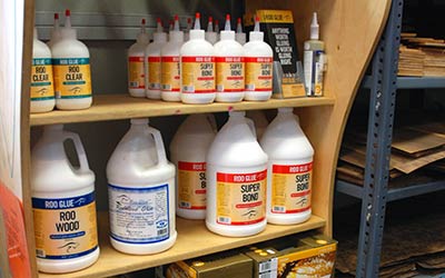 We are proud to carry a variety of sundries and adhesives for your home remodeling and commercial building needs.
