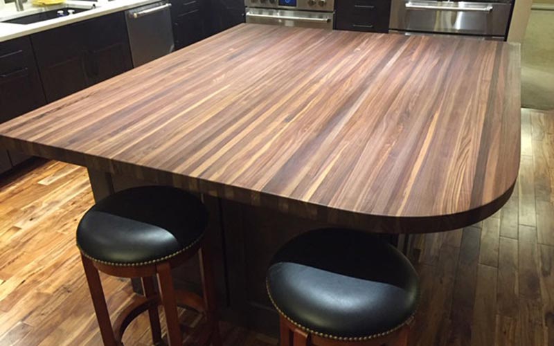 Wood Laminate Countertops The, Formica Wide Plank Walnut Countertop